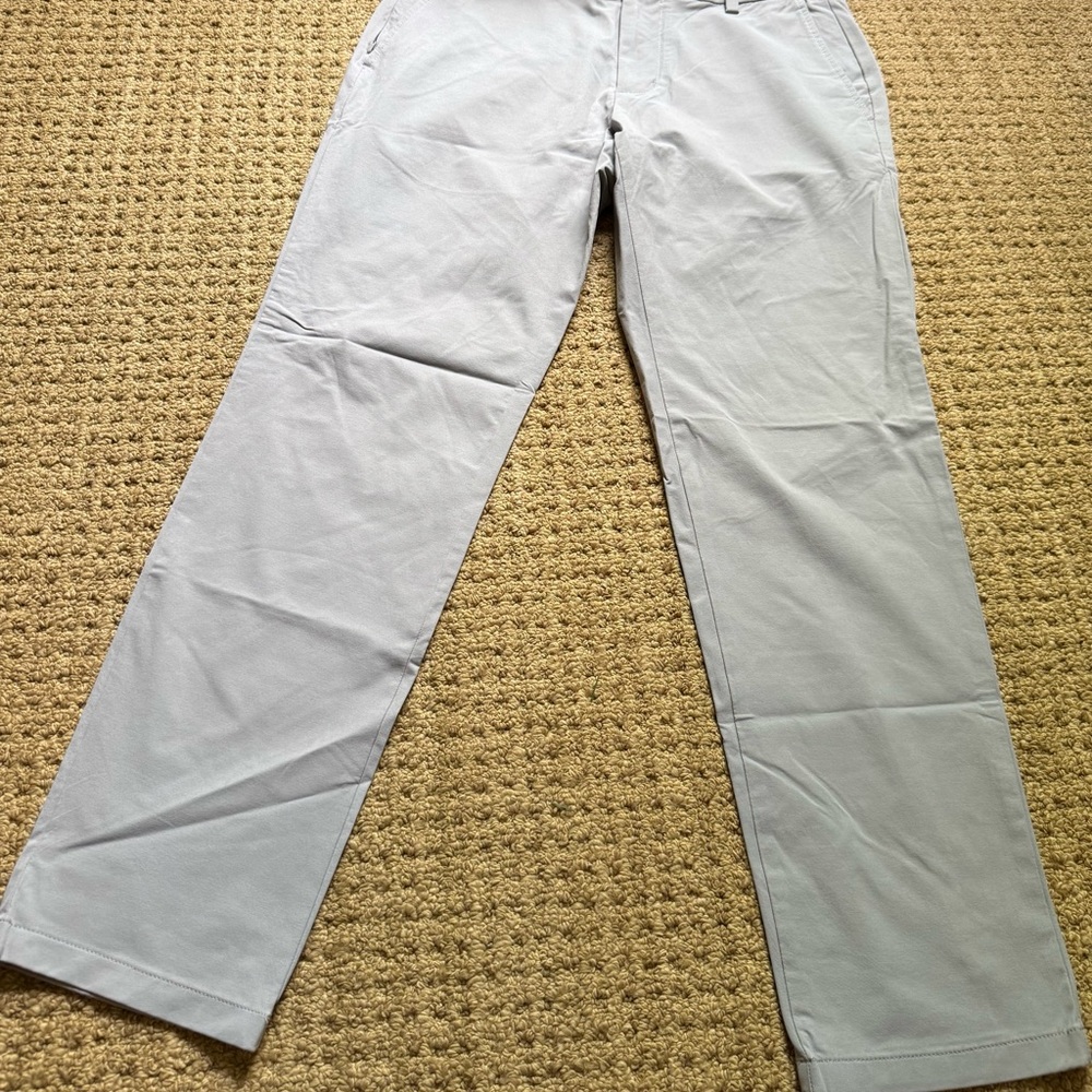 Vineyard Vines Gray On The Go Performance Pants 32x30 NWOT